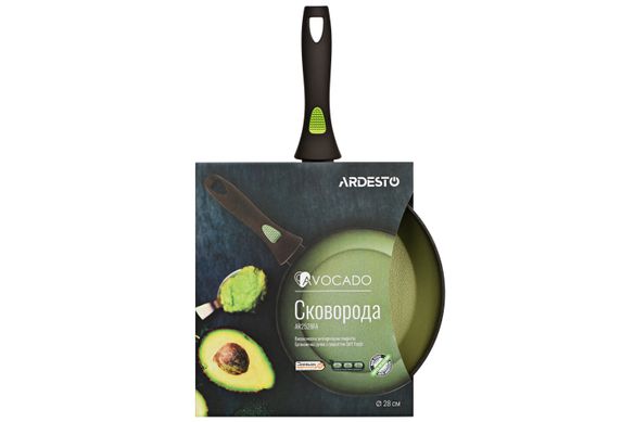 Сковорода Ardesto Avocado 28 см, зелений, алюміній (AR2528FA)