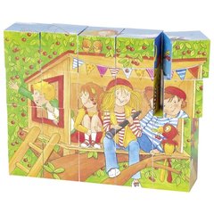 Кубики деревянные goki Peggy Diggledey 57738G