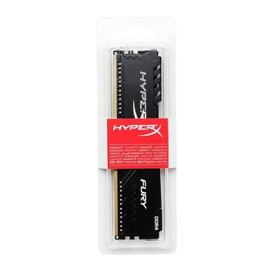 Пам'ять для ПК Kingston DDR4 2400 8GB HyperX Black Fury (HX424C15FB3/8)