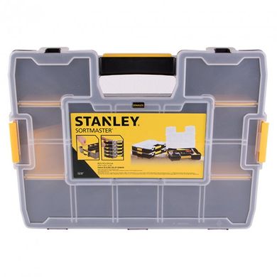 Ящик Stanley Sort Master Organizer (кассетница 43 x 9 x 33 см) с переставными перегородками (1-94-745)