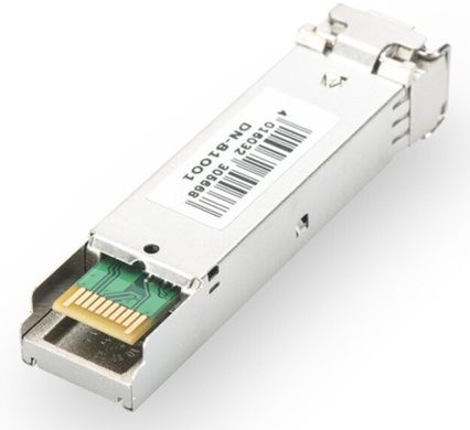 Модуль DIGITUS 1.25 Gbps SFP, 20km, SM, LC Duplex, 1000Base-LX, 1310nm (DN-81001)