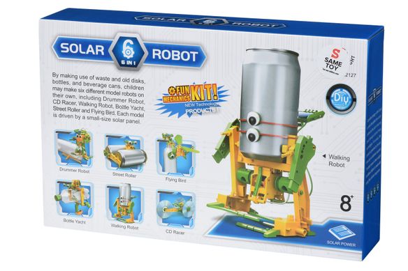 Робот-конструктор Same Toy Экобот 6 в 1 на сонячній батареї (2127UT)