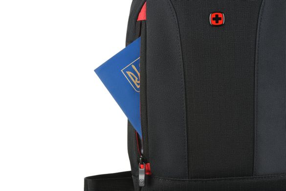 Рюкзак-монослинг, Wenger Monosling Shoulder Bag, чорний (604606)