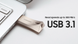 USB накопичувач Samsung 256 GB USB 3.1 Bar Plus Champagne Silver (MUF-256BE3/APC)