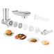 Кухонная машина Sencor Paul, 1500Вт, чаша-металл, корпус-металл+пластик, насадок-19, подсветка, метал (STM7900)