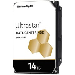 Жесткий диск WD Ultrastar 3.5" SATA 3.0 14TB 7200 512MB DC HC530 (WUH721414ALE6L4) (0F31284)