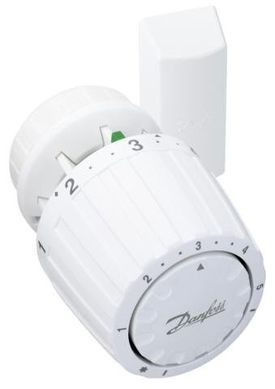 Термоголовка Danfoss 2992, підключення RA, датчик, регулювання +5 до +26 °C біла (013G2992)