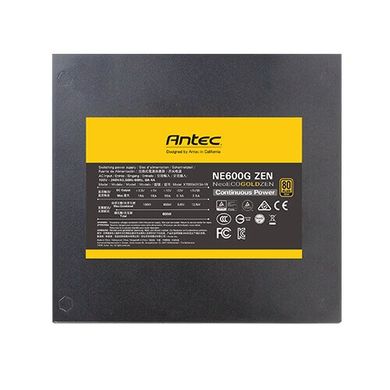 Блок живлення Antec NE600G Zen EC (0-761345-11682-4)