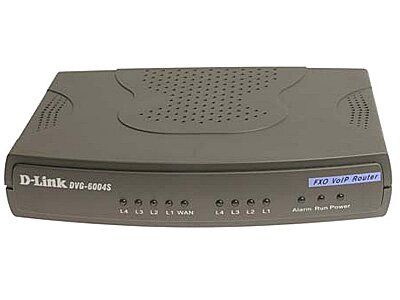 VoIP-Шлюз D-Link DVG-6004S 4xFXO, 4xFE LAN, 1xFE WAN (DVG-6004S)
