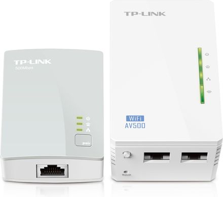 Ретранслятор TP-LINK TL-WPA4220KIT (TL-WPA4220 1 шт., TL-PA4010 1 шт.) (TL-WPA4220KIT)
