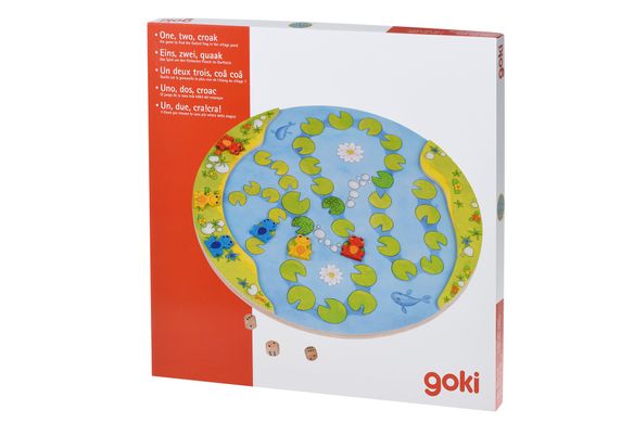 Настольная игра goki Один, два, "ква" 56712G (56712G)