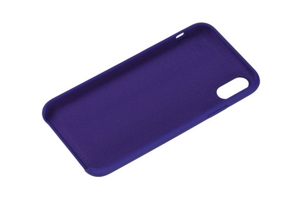 Чехол 2Е для Apple iPhone XS Liquid Silicone Deep Purple (2E-IPH-XS-NKSLS-DP)