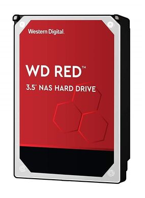 Жесткий диск WD 3.5" SATA 3.0 2TB 5400 256MB Red NAS (WD20EFAX)