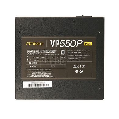 Блок живлення Antec Value Power VP550P Plus EC (0-761345-11670-1)
