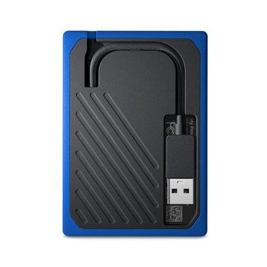 Портативный SSD USB 3.0 WD Passport Go 500GB Blue (WDBMCG5000ABT-WESN)