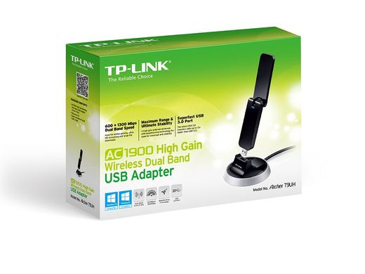 WiFi-адаптер TP-LINK Archer T9UH AC1900 USB3.0 ext. ant (ARCHER-T9UH)