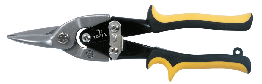 Ножиці для металу TOPEX, 250 мм, прямі (01A427)