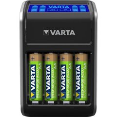 Зарядний пристрій VARTA LCD PLUG CHARGER+4xAA 2100 mAh (57687101441)