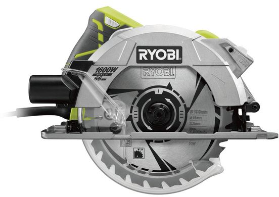 Пила дисковая Ryobi RCS1600-PG, 190х24мм, 1600Вт, лазер, 3.7кг (5133002780)