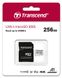 Карта памяти Transcend 256GB microSDXC C10 UHS-I R95/W45MB/s + SD адаптер (TS256GUSD300S-A)