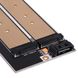 Плата-адаптер PCIe x4 для SSD m.2 NVMe + SATA 2242, 2260, 2280, 22110 (SST-ECM22)