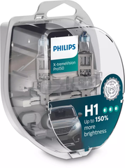 Автолампы Philips H1 X-treme VISION PRO 3700K 2шт (12258XVPS2)