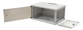 Шкаф ZPAS 19" 6U 600x500 15kg max серый (WZ-3615-01-S2-011)