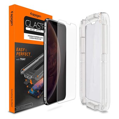 Защитное стекло Spigen для iPhone 11/Xr Glas.tR EZ Fit (1Pack) (064GL24818)