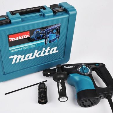 Перфоратор Makita HR2810T, SDS-plus, 800Вт, 2.8 Дж, 3.5 кг (HR2810T)