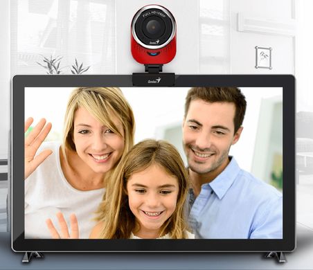 Веб-камера Genius QCam 6000 Full HD Red (32200002401)