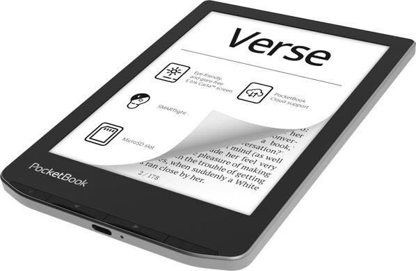 Электронная книга PocketBook 629 Verse Mist Grey (PB629-M-CIS)