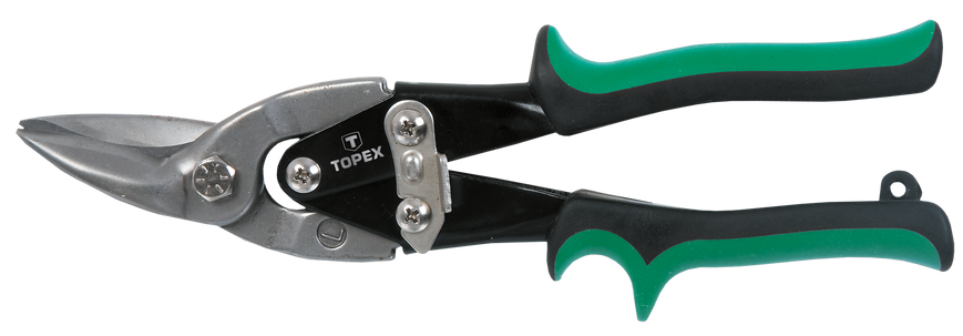 Ножницы по металлу TOPEX, 250 мм, левые (01A425)