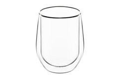Набор чашек Ardesto с двойными стенками для латте, 250 мл, 2 шт, боросиликатное стекло (AR2625G)