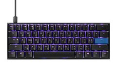 Клавиатура Ducky Mecha Mini, Cherry Blue, RGB LED, Black case (DKME2061ST-CURALAAT1)