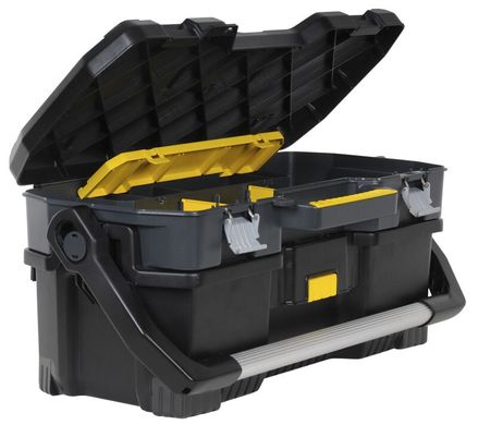 Ящик Stanley для инструментов 67x32x28см со съемным кейсом, 59 л, нагрузка 18 кг (1-97-506)