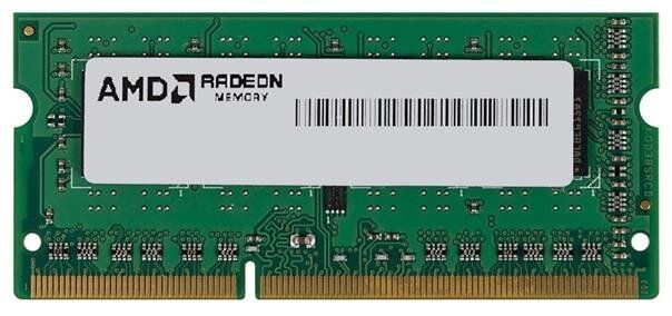 Пам'ять для ноутбука AMD DDR3 8GB 1600 1.5 V SO-DIMM (R538G1601S2S-U)