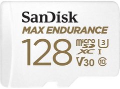 Карта пам'яті SanDisk 128GB microSDXC C10 UHS-I U3 R100/W40MB/s Max Endurance (SDSQQVR-128G-GN6IA)