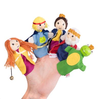 Набір ляльок goki для пальчикового театру Царівна Жаба 51899G (51899G)