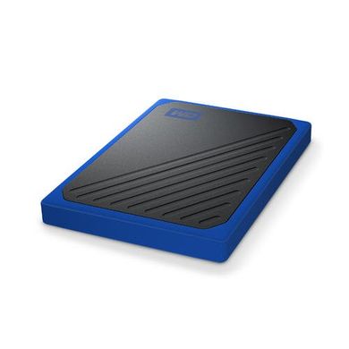 Портативний SSD USB 3.0 WD Passport Go 2TB Blue (WDBMCG0020BBT-WESN)