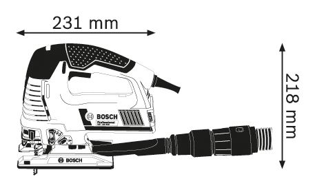 Лобзик Bosch GST 160 BCE 800Вт 800-3000 об/мин 2.3кг. (0.601.518.000)
