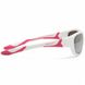 Детские солнцезащитные очки Koolsun бело-розовые серии Sport (Размер: 3+) (KS-SPWHCA003)