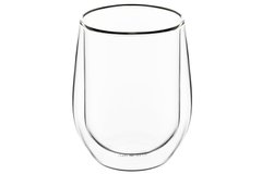 Набор чашек Ardesto с двойными стенками для латте, 320 мл, 2 шт, боросиликатное стекло (AR2637G)