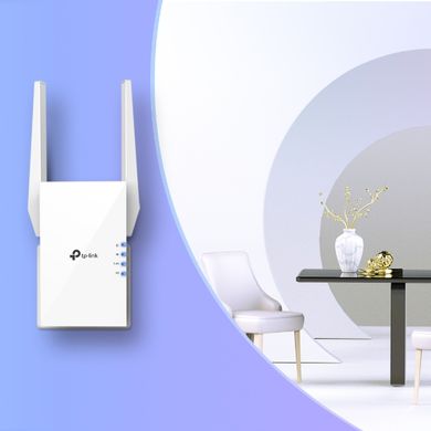 Ретранслятор Wi-Fi сигналу TP-LINK RE505X AX1500 1хGE LAN MU-MIMO OFDMA MESH (RE505X)