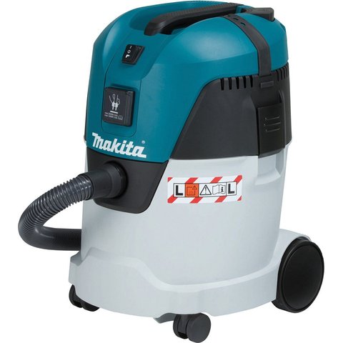 Пылесос Makita VC2512L, 1000Вт, 25л, 8кг (VC2512L)