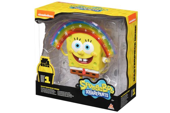 Ігрова фігурка SpongeBob Masterpiece Меми Collection Rainbow SB (EU691001)