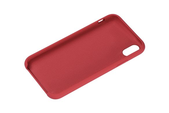 Чохол 2Е для Apple iPhone XS, Liquid Silicone, Rose Red (2E-IPH-XS-NKSLS-RRD)