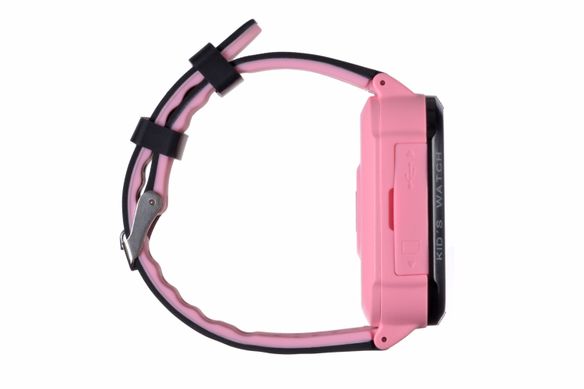Смарт-часы детские с GPS трекером GOGPS ME K12 Розовые (K12PK)