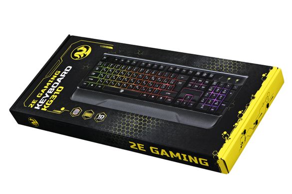 Клавиатура игровая 2E Gaming KG310 LED USB Black Ukr (2E-KG310UB)