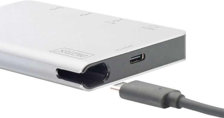 Док-станция DIGITUS Travel USB-C 6 Port (DA-70867)