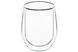 Набір чашок Ardesto з подвійними стінками для латте, 320 мл, 2 шт, боросилікатне скло (AR2637G)